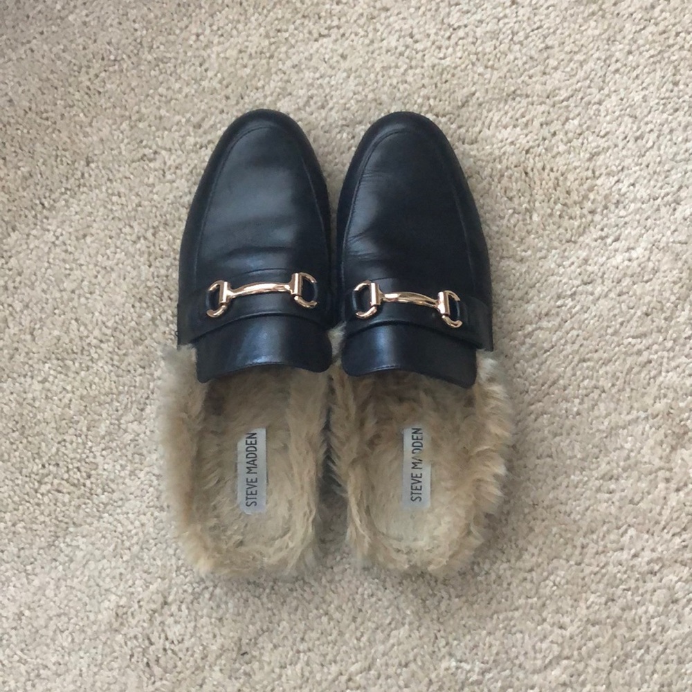 Steve Madden Khloe Black Leather